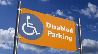 handicap airport parking