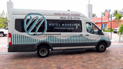Hotel Morrison FLL, has complimentary shuttle services to Fort Lauderdale Airport